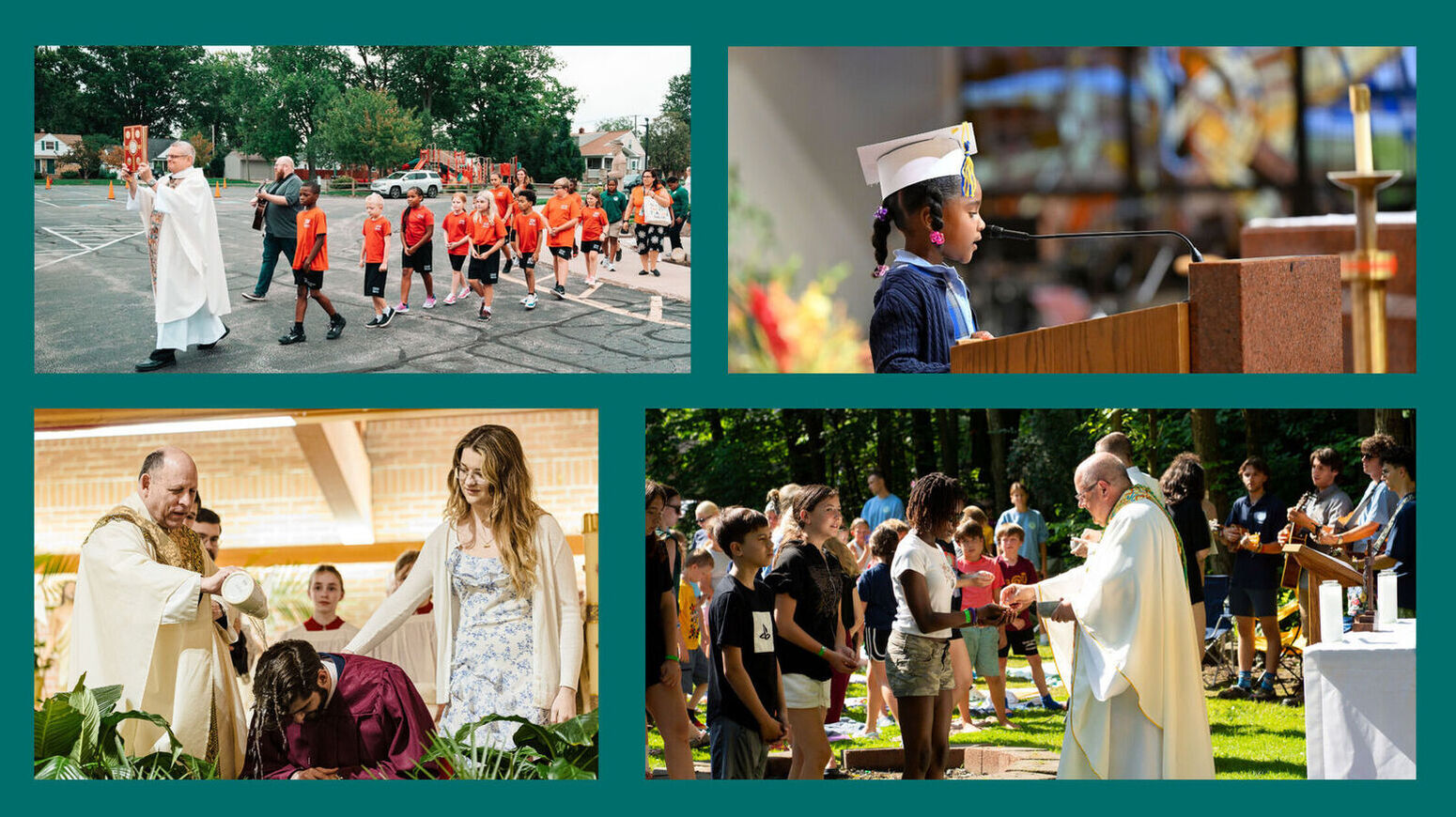 Evangelization collage