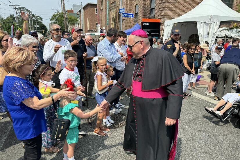 Bishop at Little Italy Fest